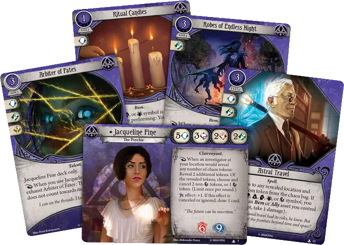 Arkham Horror: The Card Game – Jacqueline Fine: Investigator Starter Deck [2]