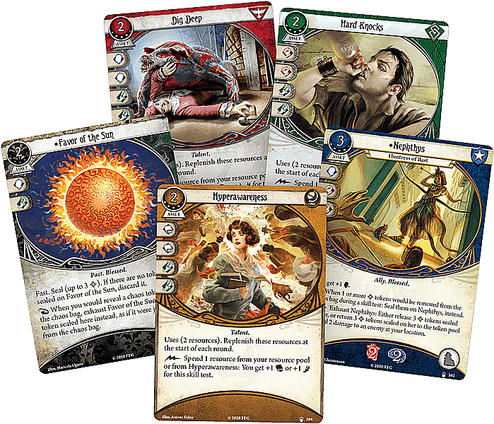 Arkham Horror: The Card Game – The Lair of Dagon: Mythos Pack [2]