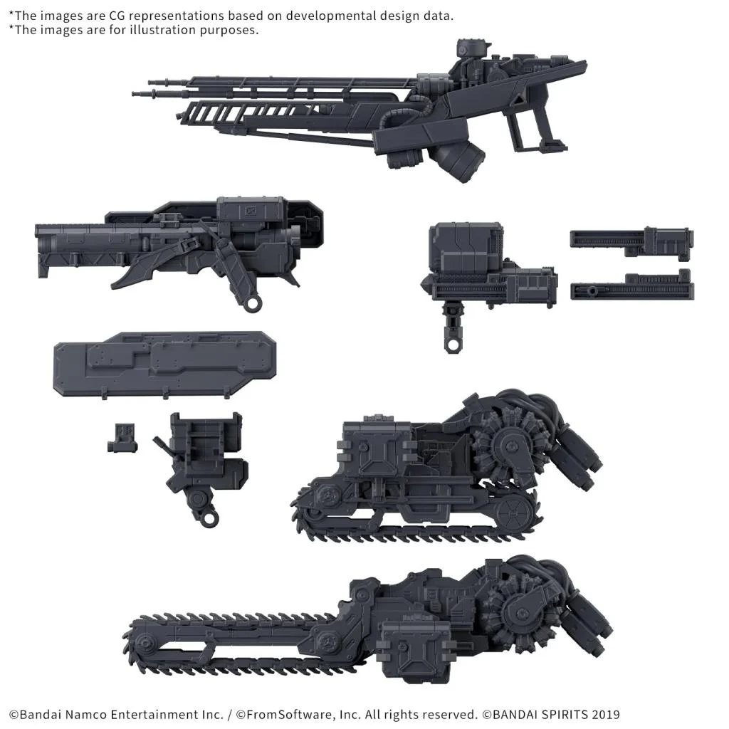 Armored Core VI 30MM Weapon Set 07 – Kit arme si accesorii Bandai [2]