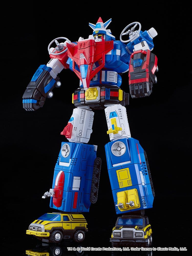 Armored Fleet Dairugger XV Moderoid Plastic Model Kit Dairugger XV 20 cm [4]