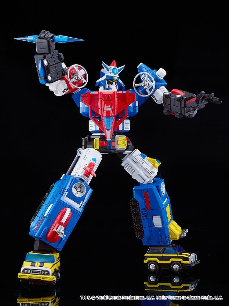 Armored Fleet Dairugger XV Moderoid Plastic Model Kit Dairugger XV 20 cm [9]