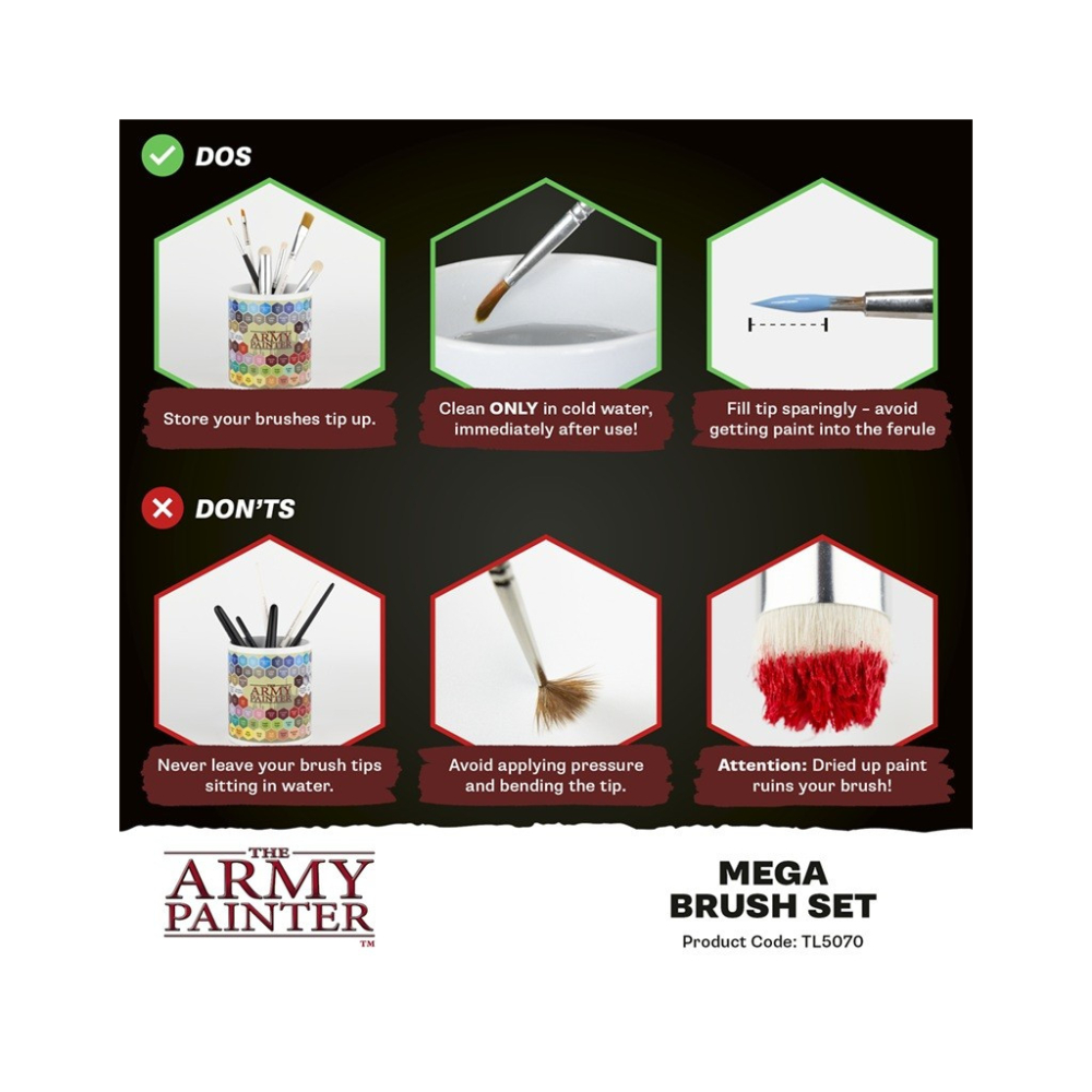 Army Painter - Mega Brush Set [3]