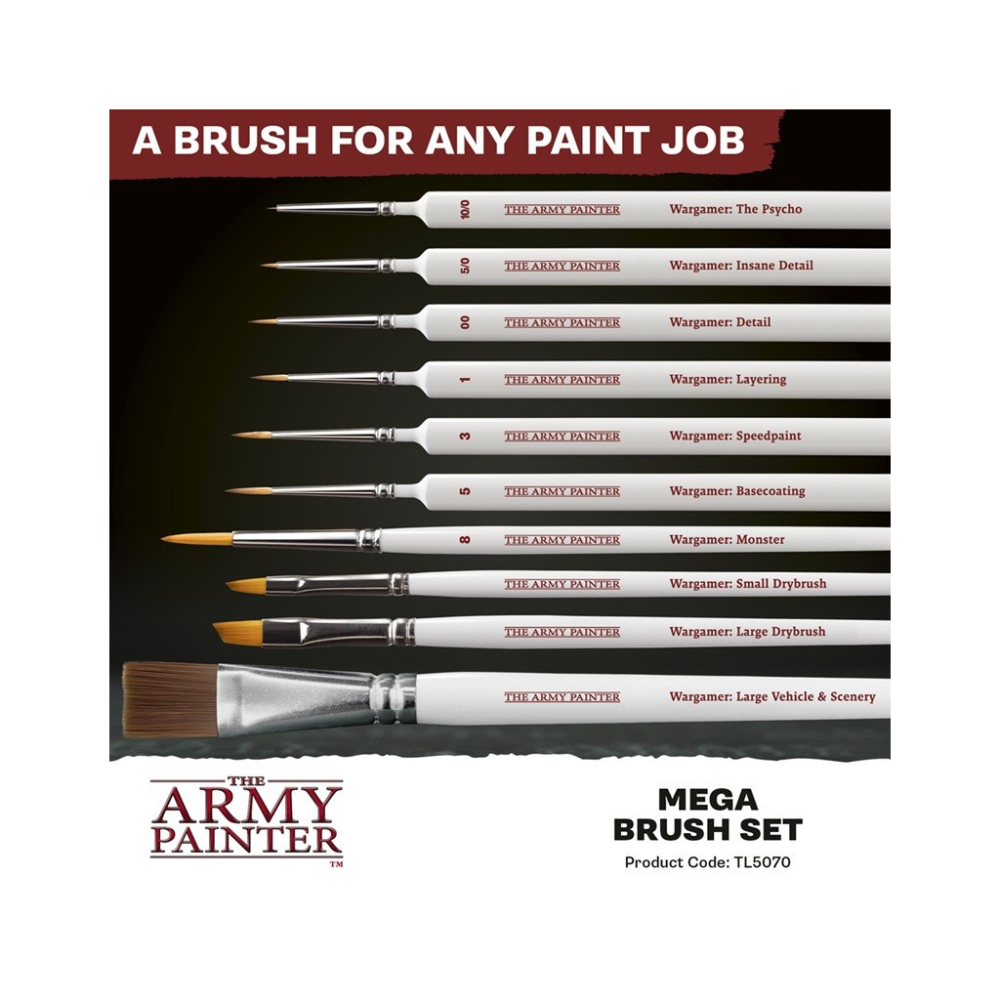 Army Painter - Mega Brush Set [2]