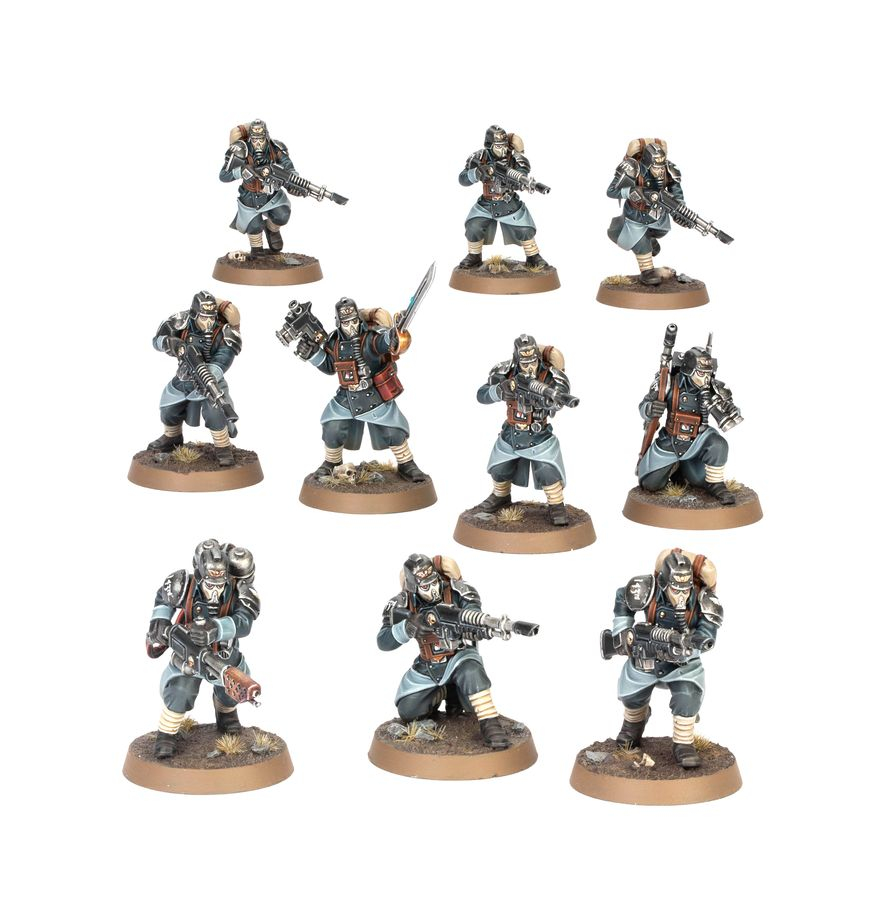 Astra Militarum Death Korps of Krieg Warhammer 40K Set 10 Miniaturi [6]