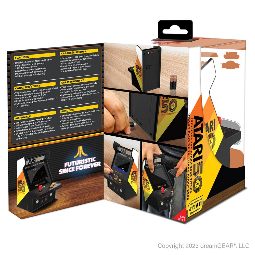 Atari 50th Anniversary Micro Player Pro Retro Arcade [3]