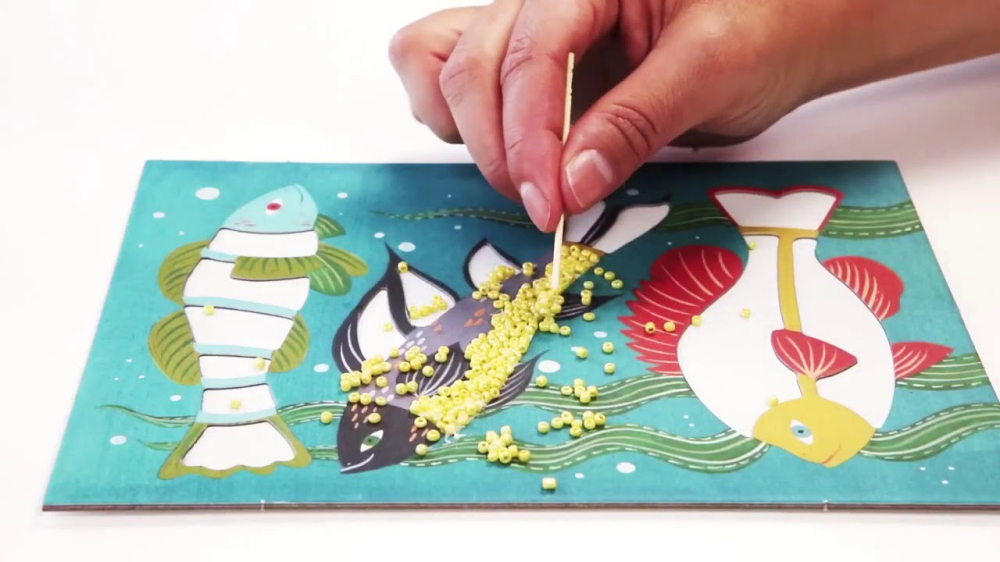 Atelier creativ cu margele Zoology, Djeco [3]