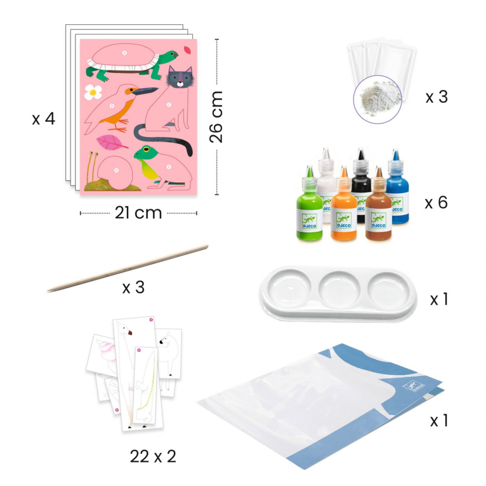 Atelier de pictat Colorat magic, Djeco [5]