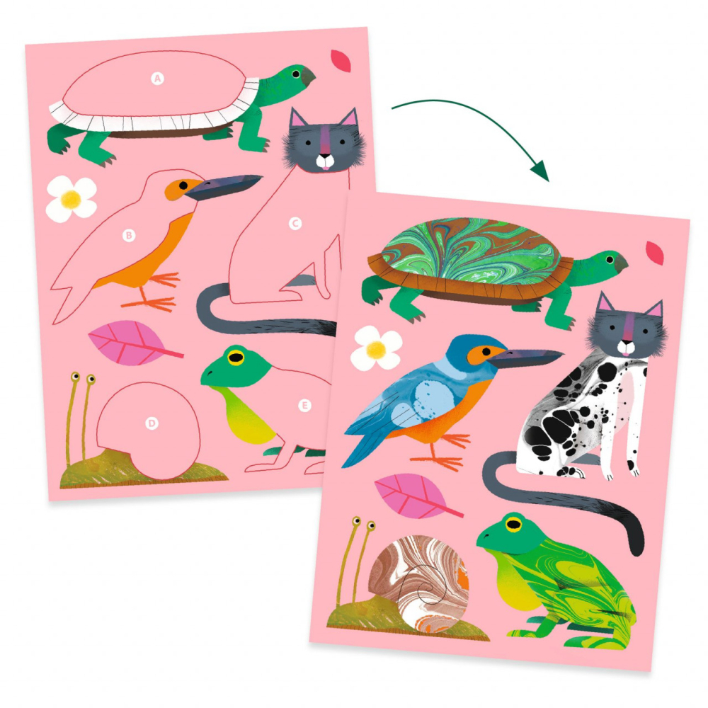 Atelier de pictat Colorat magic, Djeco [3]