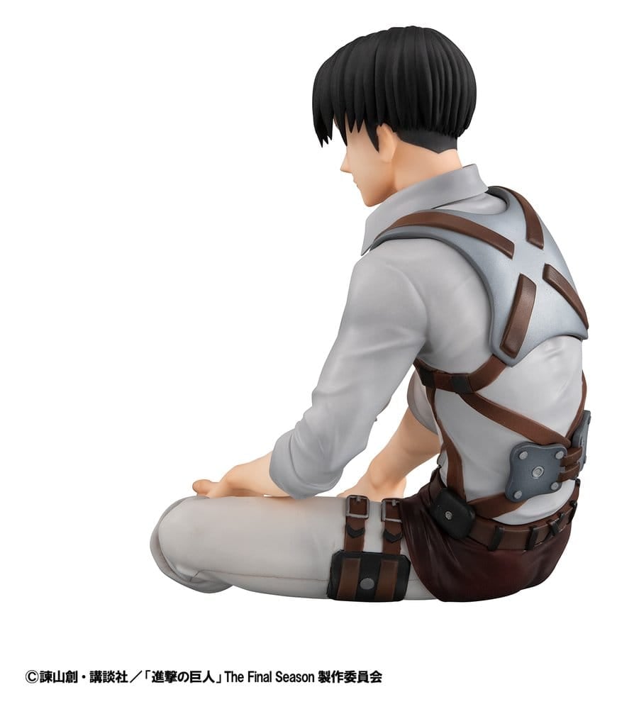 Attack on Titan G.E.M. Series PVC Figures 2-Pack Eren Yeager & Squad Captain Levi Palm Size [14]