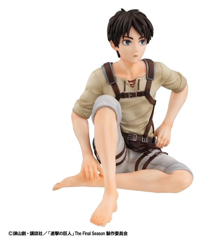 Attack on Titan G.E.M. Series PVC Figures 2-Pack Eren Yeager & Squad Captain Levi Palm Size [3]