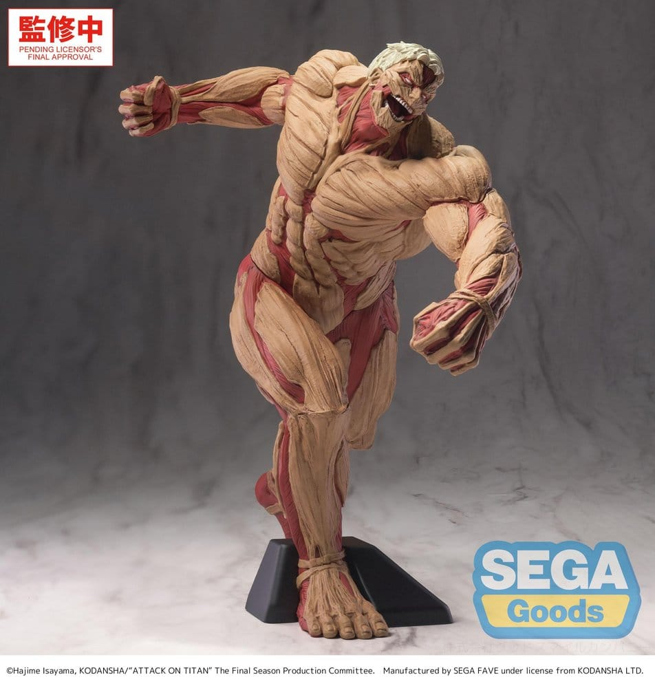 Attack on Titan GigantiX PVC Figure Reiner Braun Armored Titan Ver. 25 cm [7]