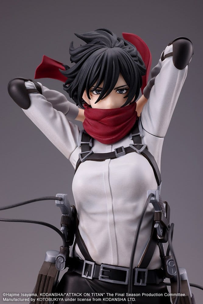 Attack on Titan: The Final Season Oshi Works PVC Figure Mikasa Ackerman The Final Season Ver. 25 cm [4]