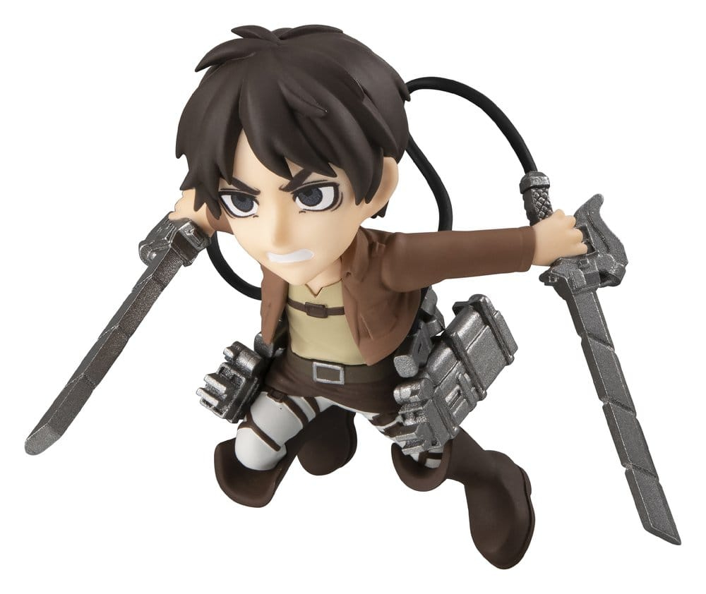 Attack on Titan Tobimas Mini Figures Pack of 6 (with gift) [6]