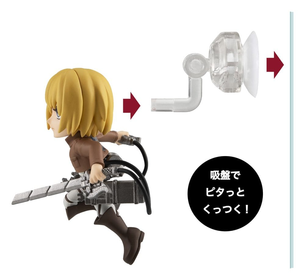 Attack on Titan Tobimas Mini Figures Pack of 6 (with gift) [13]