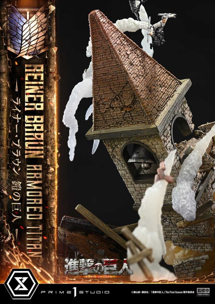 Attack on Titan (TV animation) Ultimate Diorama Masterline Statue Reiner Braun Armored Titan Bonus Version 75 cm [11]