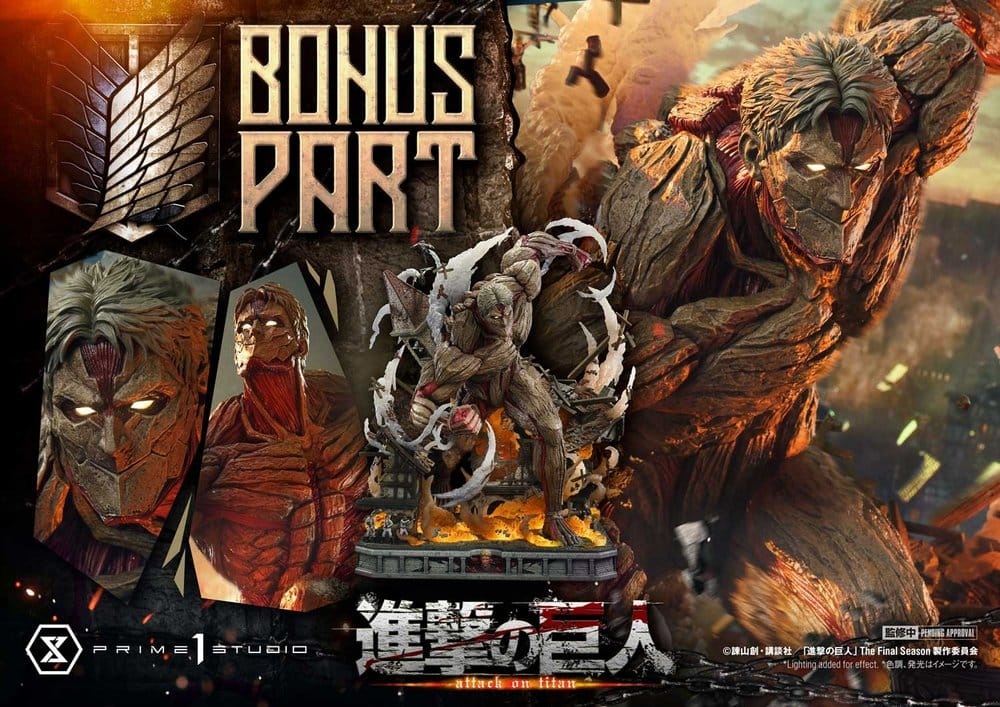 Attack on Titan (TV animation) Ultimate Diorama Masterline Statue Reiner Braun Armored Titan Bonus Version 75 cm [2]