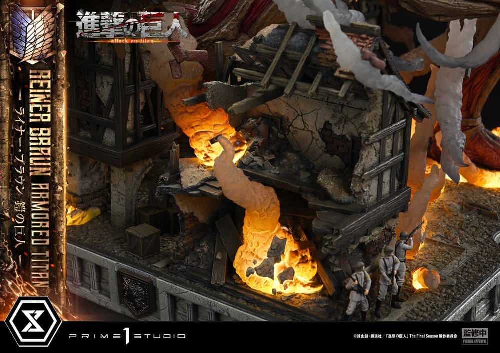 Attack on Titan (TV animation) Ultimate Diorama Masterline Statue Reiner Braun Armored Titan Bonus Version 75 cm [21]