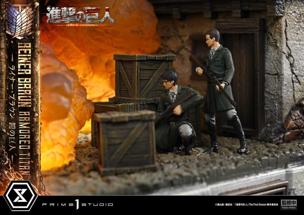 Attack on Titan (TV animation) Ultimate Diorama Masterline Statue Reiner Braun Armored Titan Bonus Version 75 cm [19]