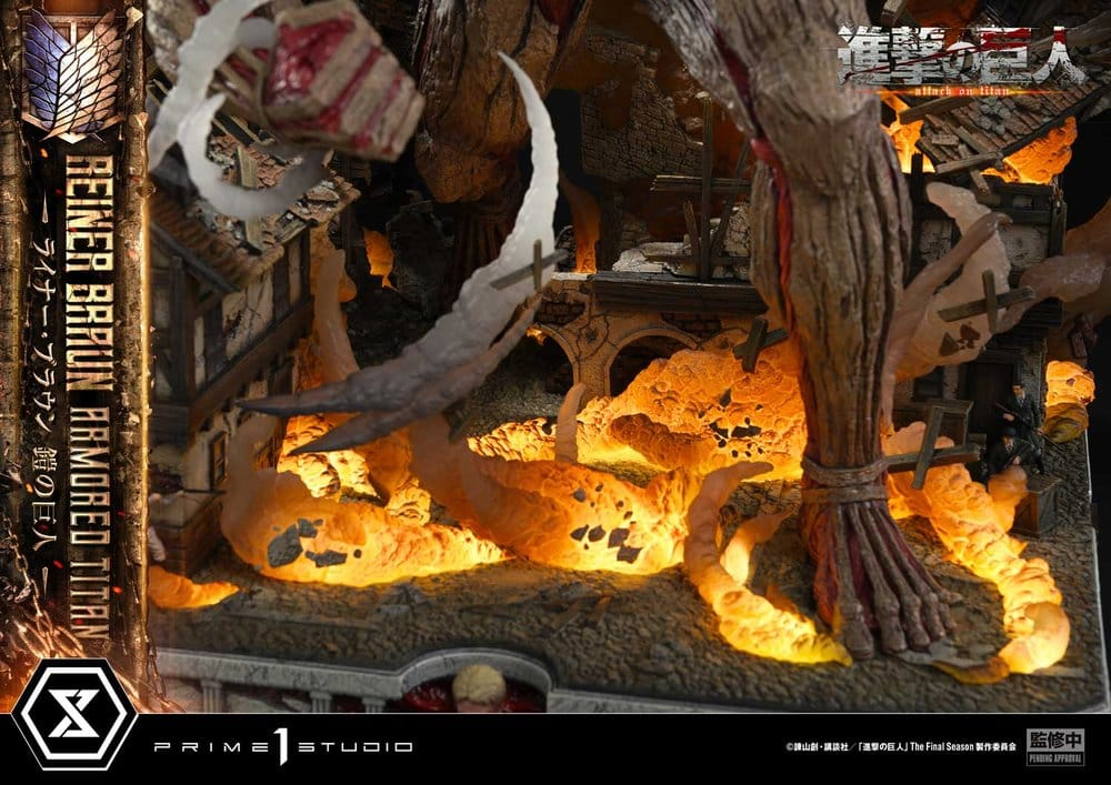 Attack on Titan (TV animation) Ultimate Diorama Masterline Statue Reiner Braun Armored Titan Bonus Version 75 cm [22]