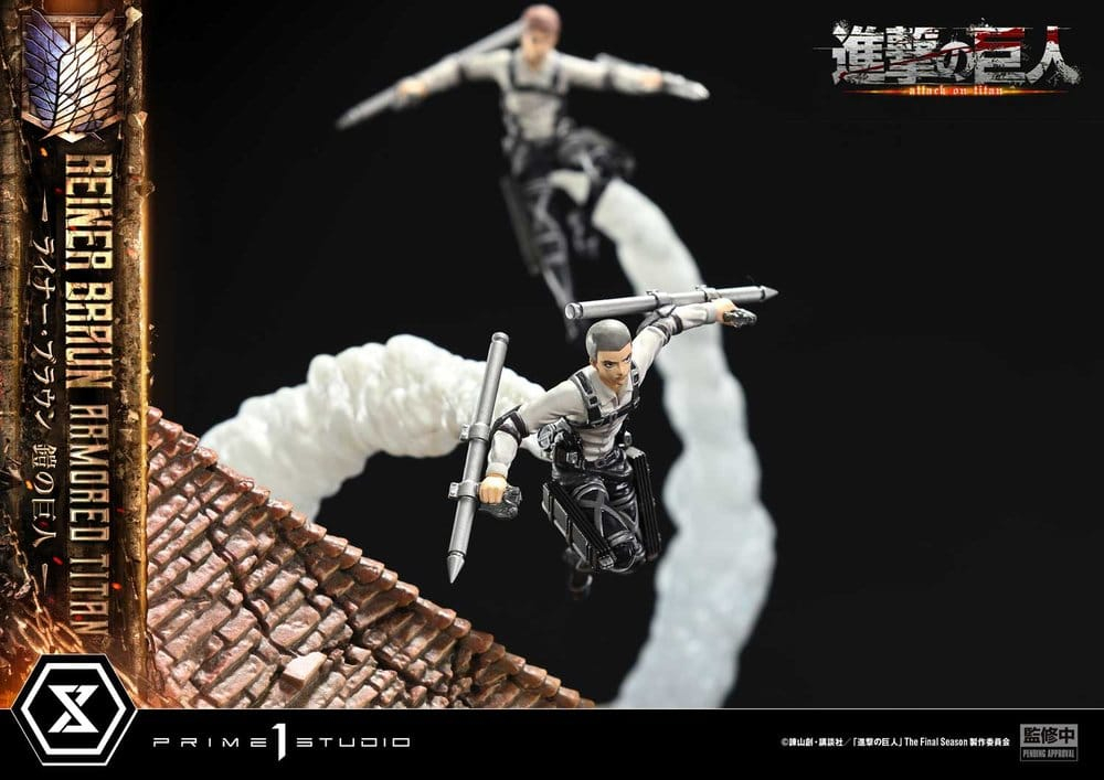Attack on Titan (TV animation) Ultimate Diorama Masterline Statue Reiner Braun Armored Titan Bonus Version 75 cm [10]