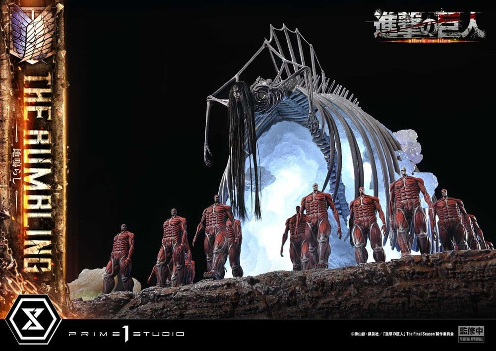 Attack on Titan West Ultimate Diorama Masterline Series Statue The Rumbling 64 cm [11]