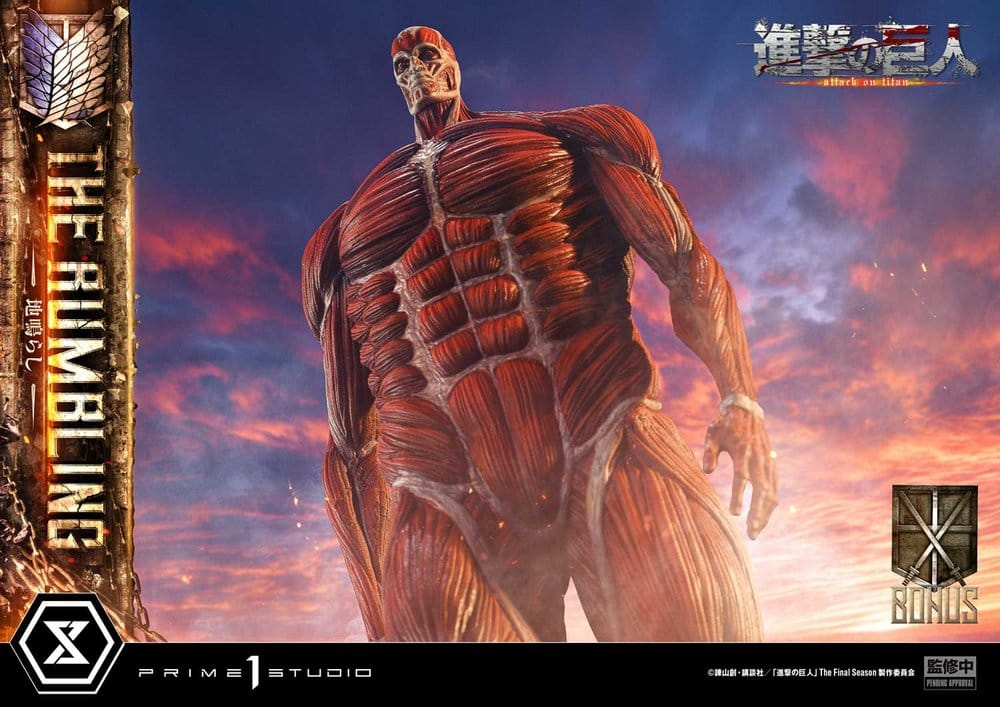 Attack on Titan West Ultimate Diorama Masterline Series Statue The Rumbling Bonus Version 64 cm [4]