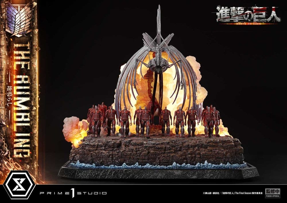 Attack on Titan West Ultimate Diorama Masterline Series Statue The Rumbling Bonus Version 64 cm [16]
