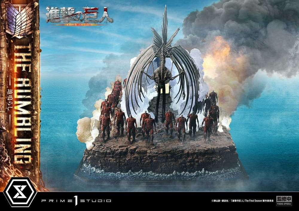 Attack on Titan West Ultimate Diorama Masterline Series Statue The Rumbling Bonus Version 64 cm [13]