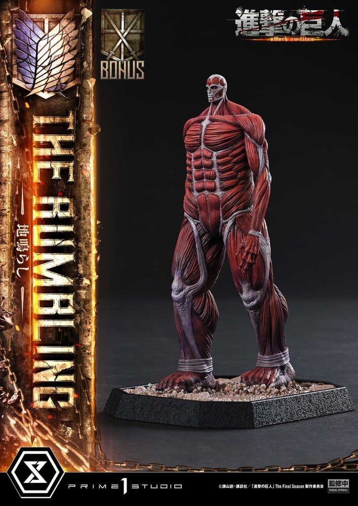 Attack on Titan West Ultimate Diorama Masterline Series Statue The Rumbling Bonus Version 64 cm [9]