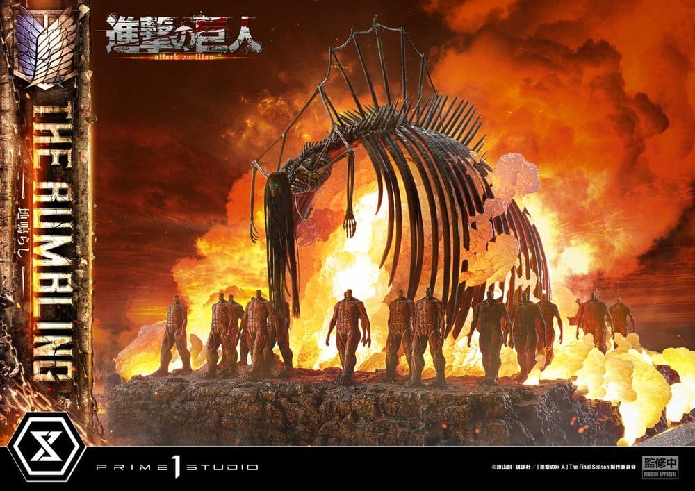Attack on Titan West Ultimate Diorama Masterline Series Statue The Rumbling Bonus Version 64 cm [12]