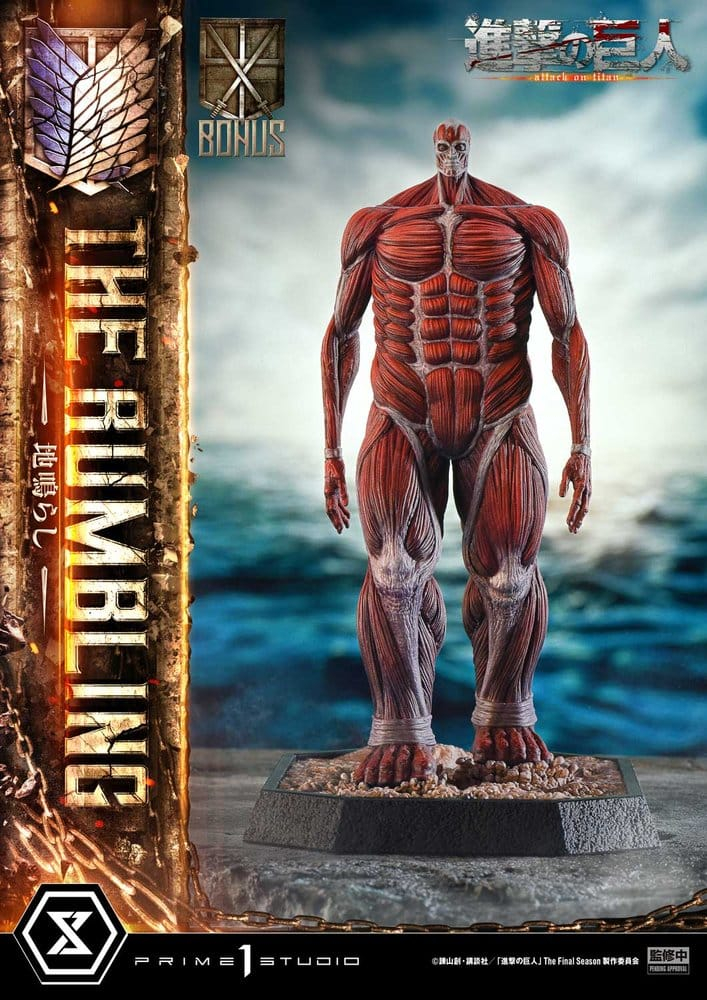 Attack on Titan West Ultimate Diorama Masterline Series Statue The Rumbling Bonus Version 64 cm [5]