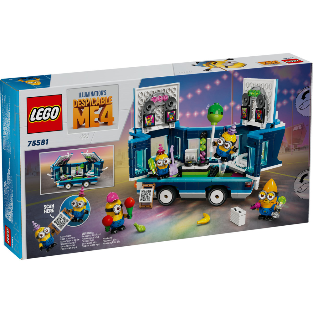LEGO Despicable Me 4 – Autobuzul de Petrecere al Minionilor 75581 [3]