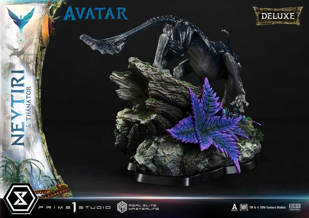 Avatar (Film) Real Elite Masterline Series Statue 1/4 Neytiri & Thanator Deluxe Bonus Version 75 cm [7]