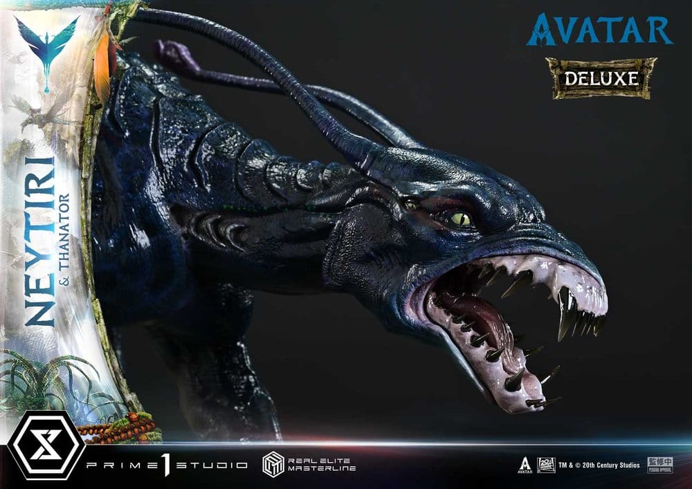 Avatar (Film) Real Elite Masterline Series Statue 1/4 Neytiri & Thanator Deluxe Bonus Version 75 cm [23]