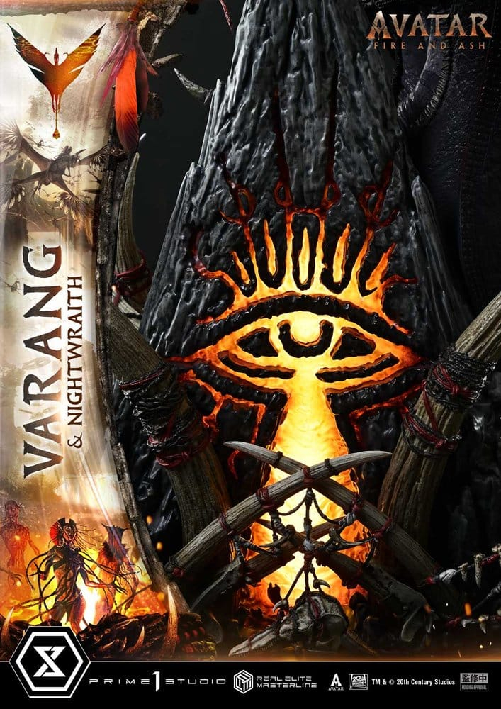 Avatar: Fire and Ash (Film) Real Elite Masterline Series Statue 1/4 Varang & Nightwraith Avatar Legacy Collection 96 cm [13]