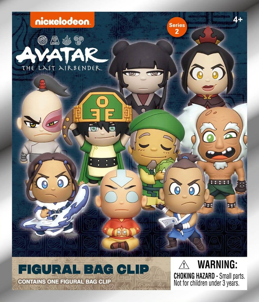 Avatar The Last Airbender 3D PVC Bag Clips Series 2 Blind Bag Display (24) [2]