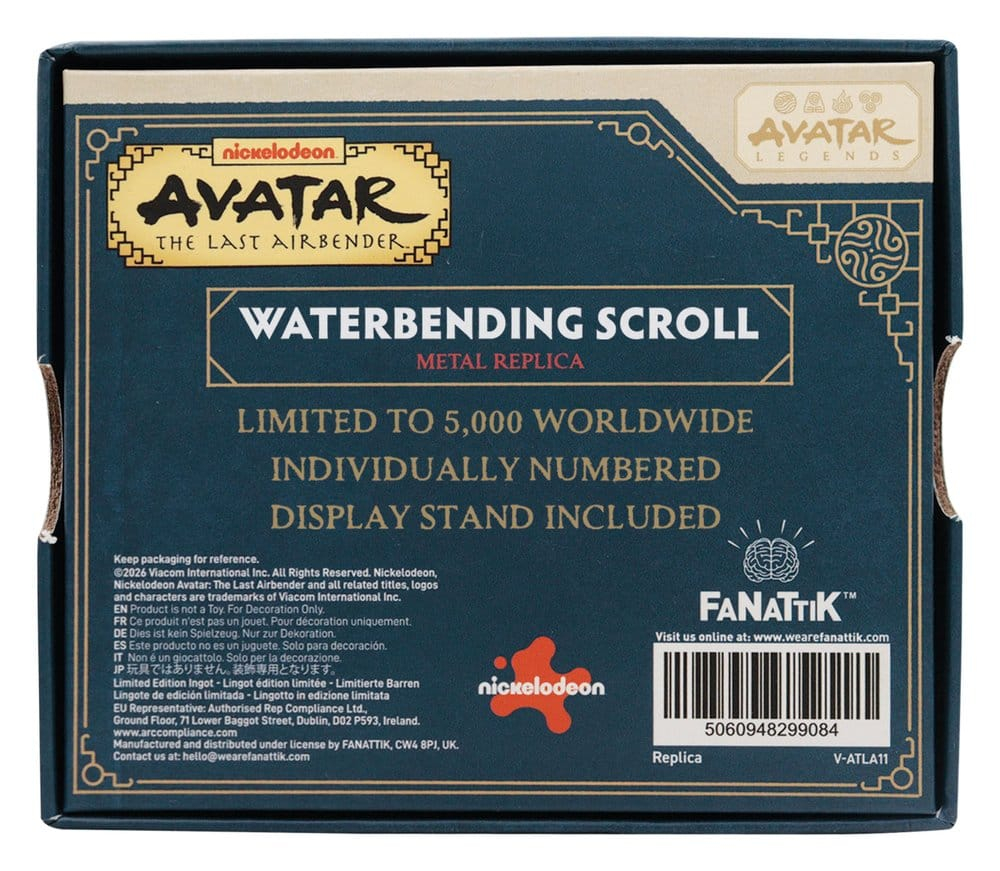Avatar: The Last Airbender Replica Waterbending Scroll [5]
