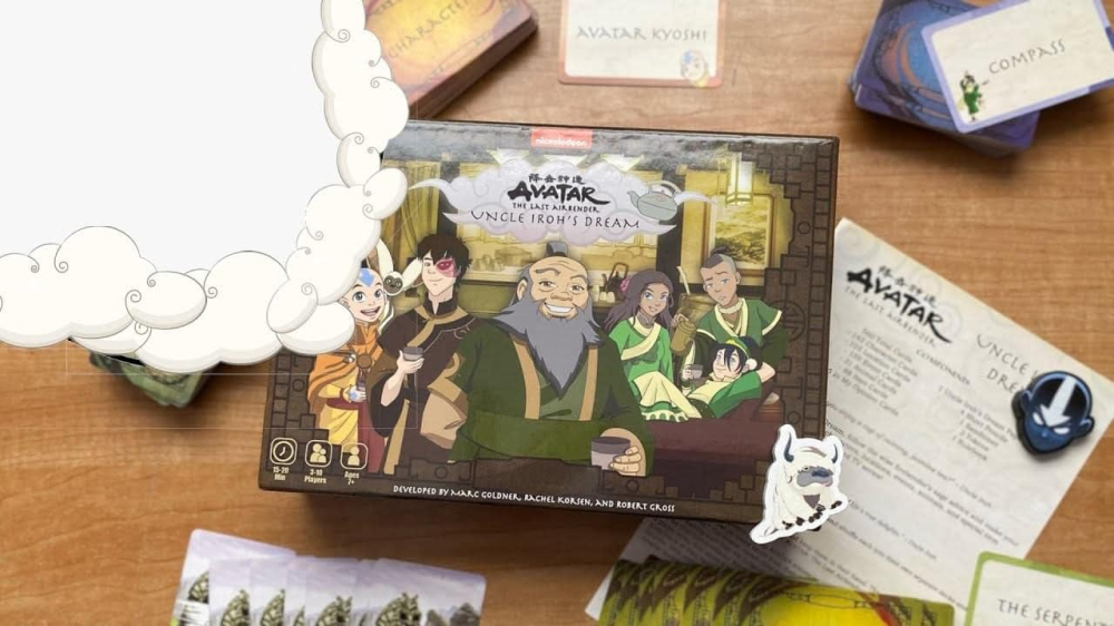 Avatar The Last Airbender Uncle Iroh’s Dream Board Game Nickelodeon [3]