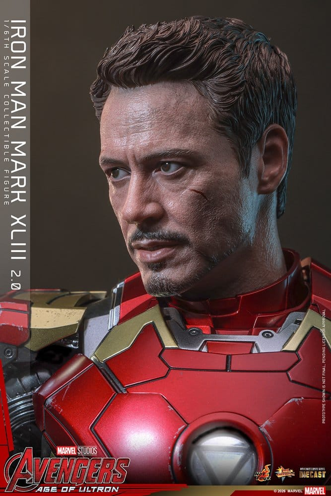 Avengers: Age of Ultron Movie Masterpiece Diecast Action Figure 1/6 Iron Man Mark XLIII (2.0) 32 cm [11]