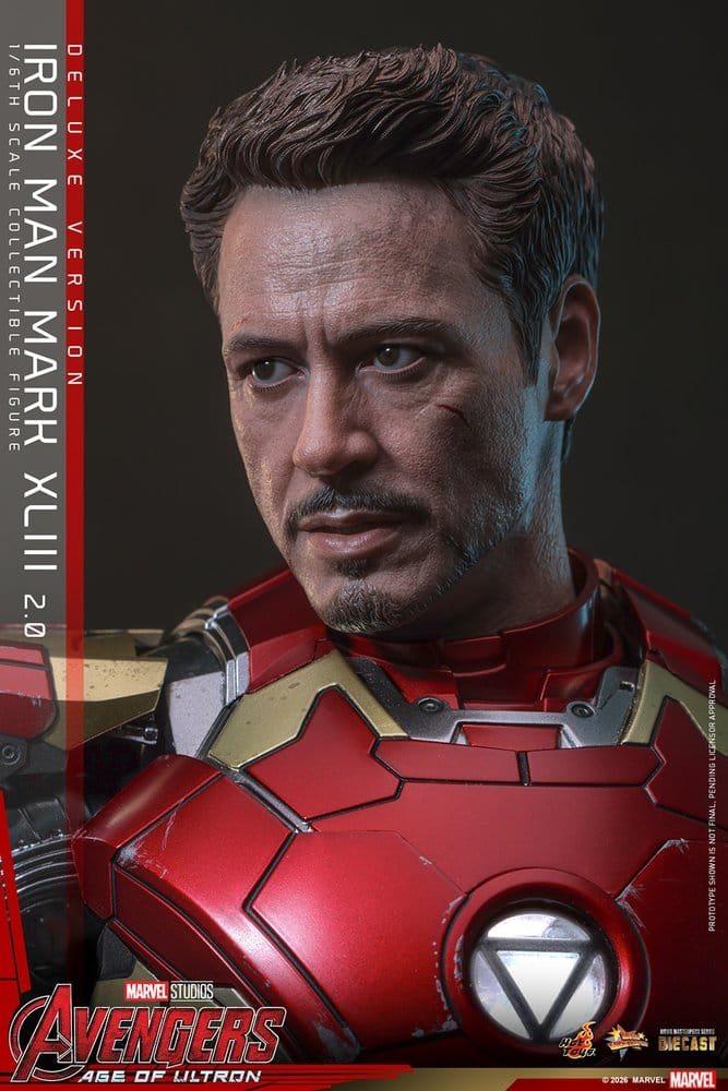 Avengers: Age of Ultron Movie Masterpiece Diecast Action Figure 1/6 Iron Man Mark XLIII (2.0) (Deluxe Version) 32 cm [17]