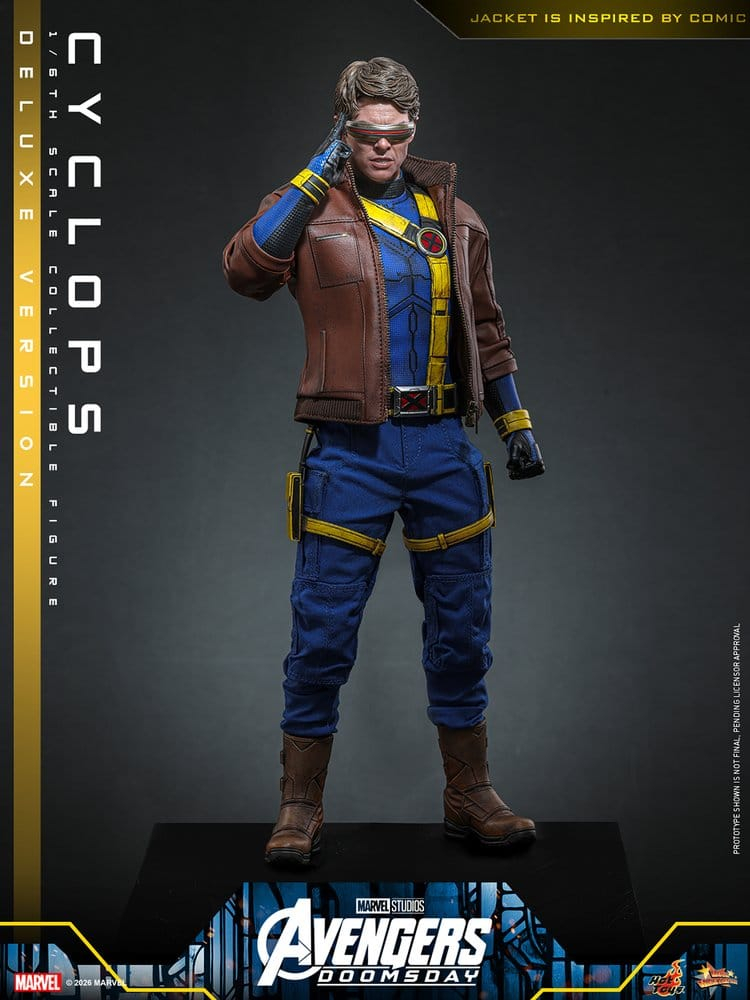 Avengers: Doomsday Movie Masterpiece Action Figure 1/6 Cyclops (Deluxe Version) 30 cm [18]