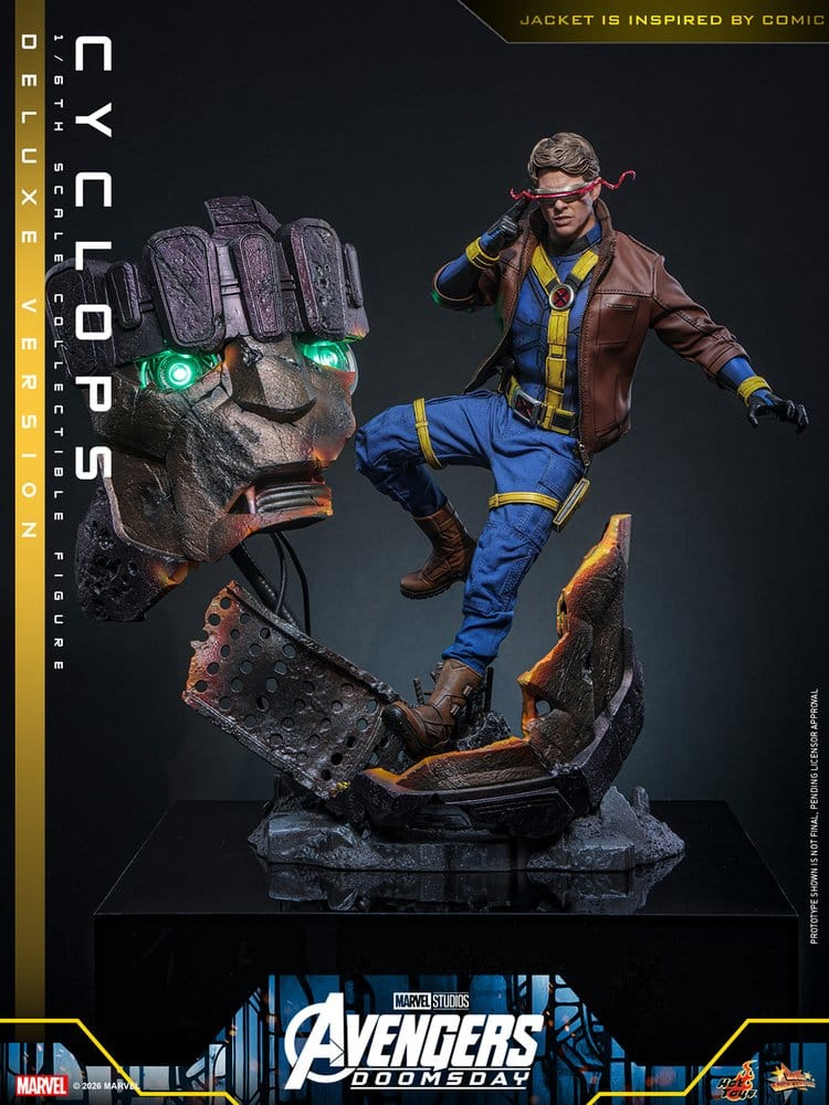 Avengers: Doomsday Movie Masterpiece Action Figure 1/6 Cyclops (Deluxe Version) 30 cm [19]