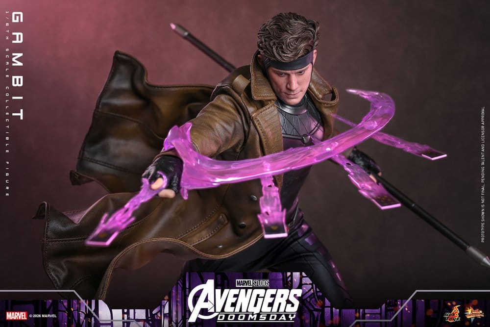Avengers: Doomsday Movie Masterpiece Action Figure 1/6 Gambit 31 cm [8]