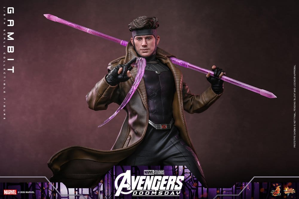 Avengers: Doomsday Movie Masterpiece Action Figure 1/6 Gambit 31 cm [12]