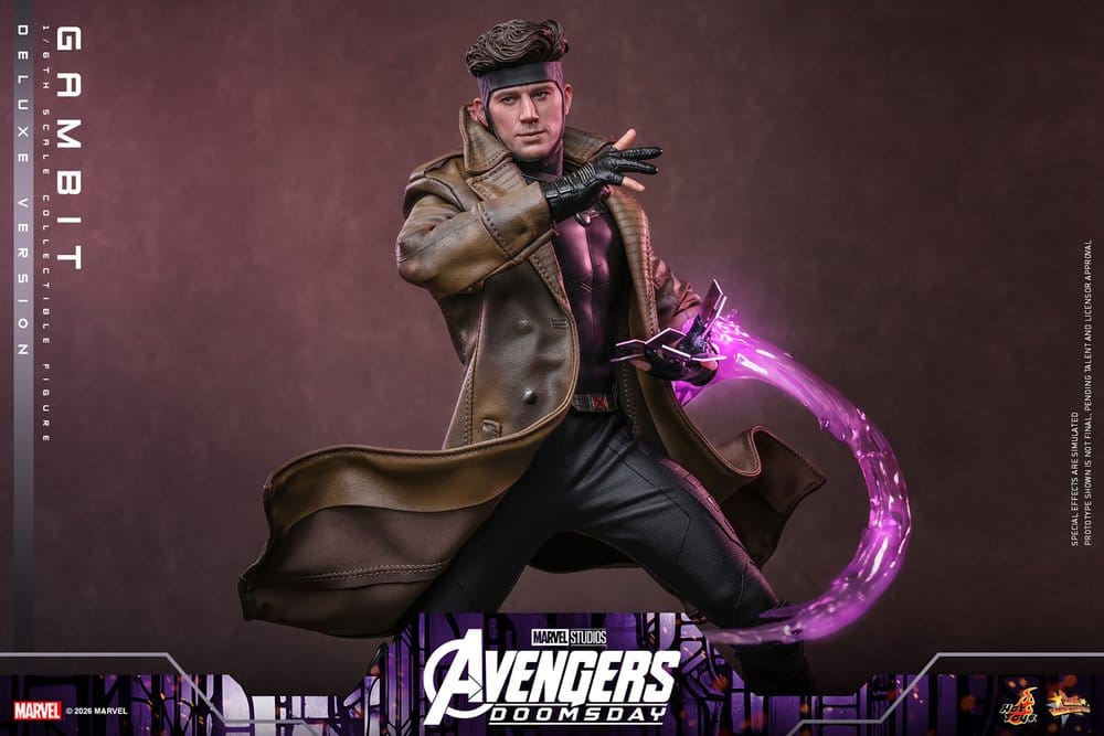 Avengers: Doomsday Movie Masterpiece Action Figure 1/6 Gambit (Deluxe Version) 31 cm [10]