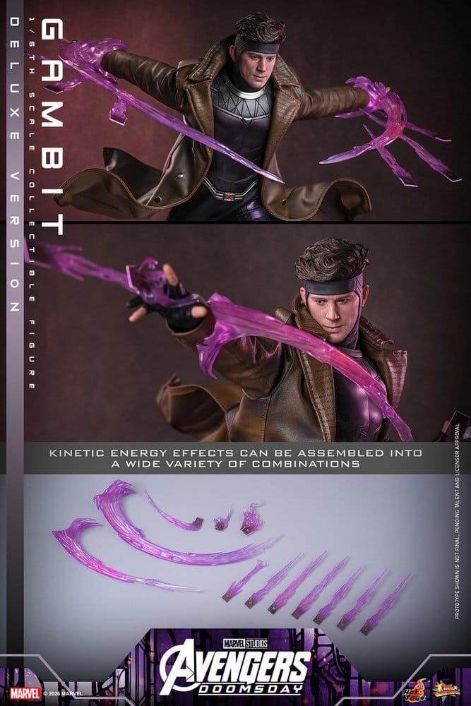 Avengers: Doomsday Movie Masterpiece Action Figure 1/6 Gambit (Deluxe Version) 31 cm [22]