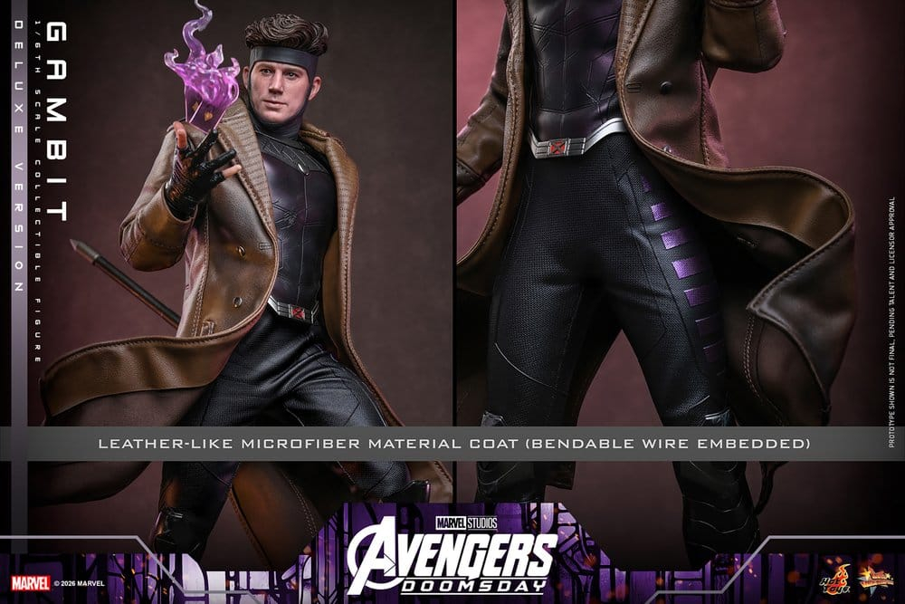 Avengers: Doomsday Movie Masterpiece Action Figure 1/6 Gambit (Deluxe Version) 31 cm [21]