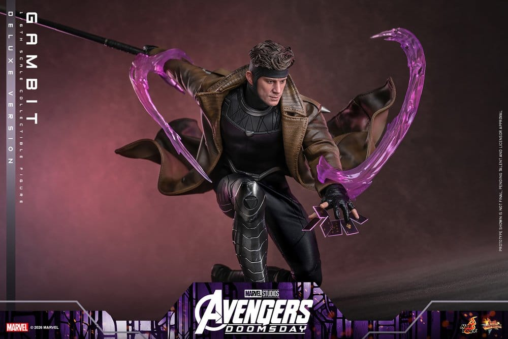 Avengers: Doomsday Movie Masterpiece Action Figure 1/6 Gambit (Deluxe Version) 31 cm [13]