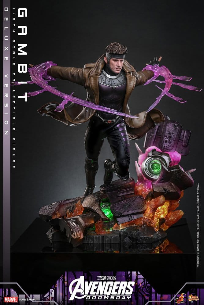 Avengers: Doomsday Movie Masterpiece Action Figure 1/6 Gambit (Deluxe Version) 31 cm [17]