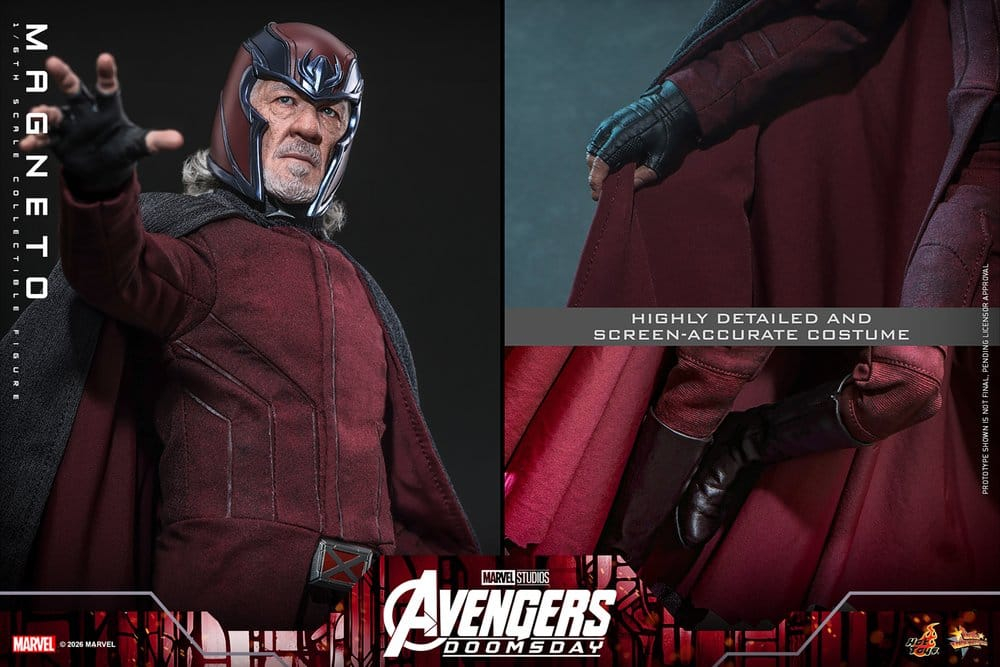 Avengers: Doomsday Movie Masterpiece Action Figure 1/6 Magneto 30 cm [19]